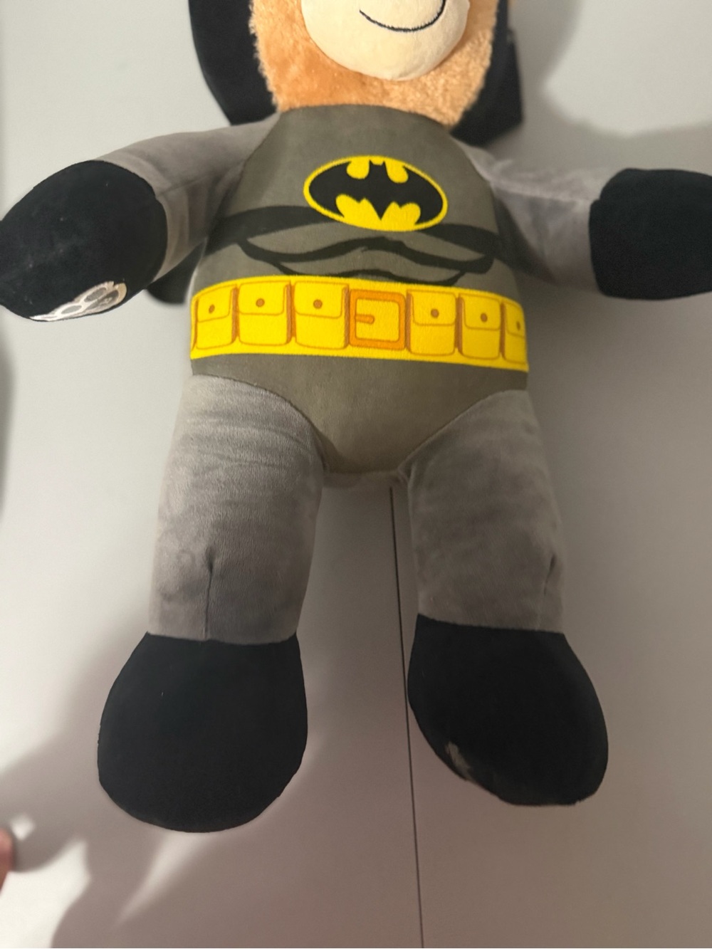 Build-A-Bear Batman Inspired Teddy Bear 16” Retired DC Comics Plush 2017 - Picture 8 of 16